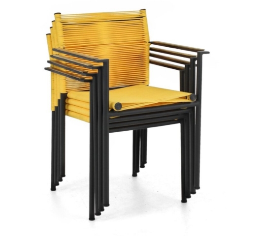 Apple Bee Jakarta Dining-Set 6 lemon ca. 234x234cm