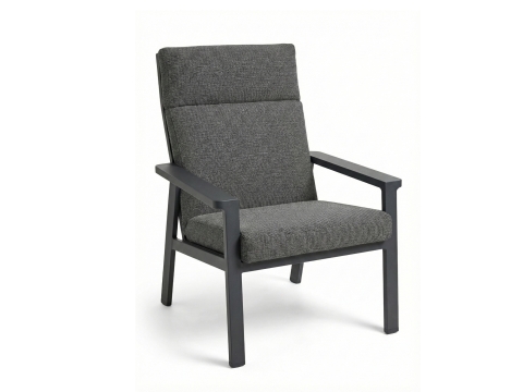 Royal Garden Focosa Loungesessel R&uuml;ckenlehne verstellbar anthrazit