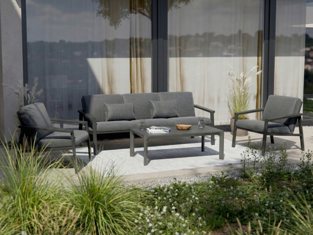 Royal Garden Focosa Loungesessel anthrazit