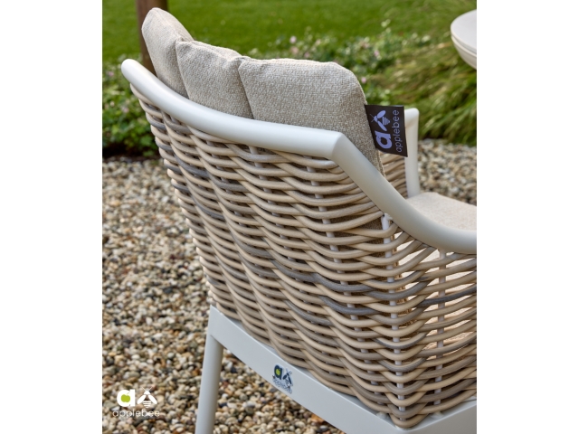 Apple Bee Milou-Melville Dining-Set 2 Oyster ca. 308cm Durchmesser