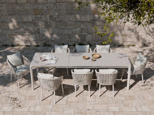 Royal Garden Nomad Ausziehtisch Sand 207-272x90x74cm