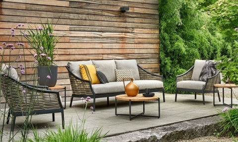 Apple Bee Milou Lounge-Set 6 schwarz